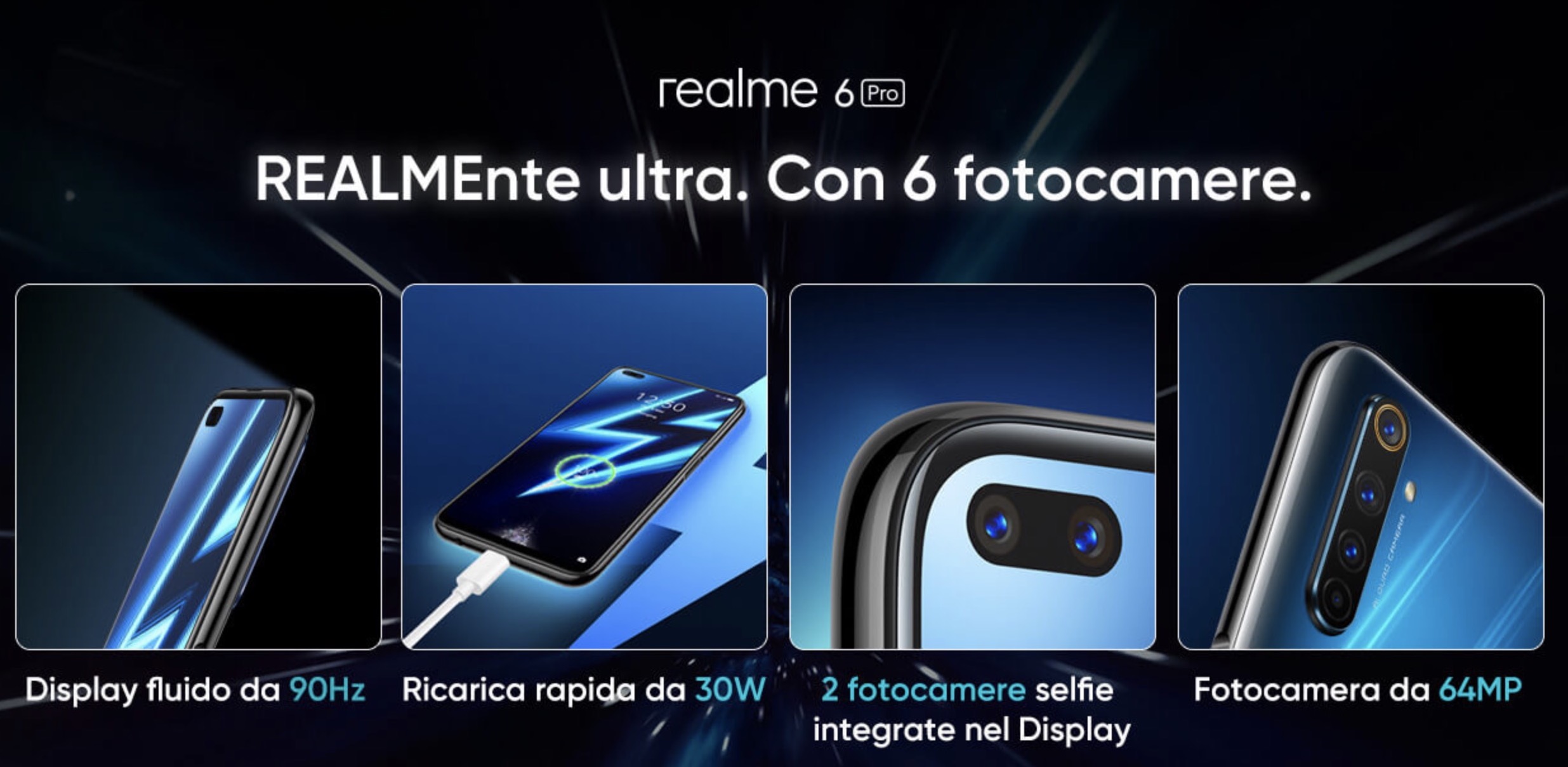 Realme 6 Pro e X50 Pro 5G ufficiali in Italia, disponibile a partire da oggi a 329 euro su Amazon