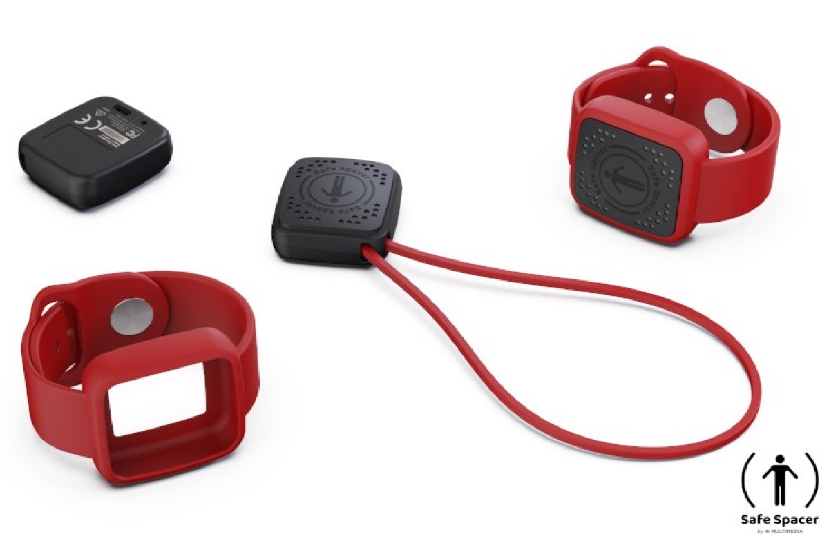 Safe Spacer è l’indossabile per mantenere la distanza sociale