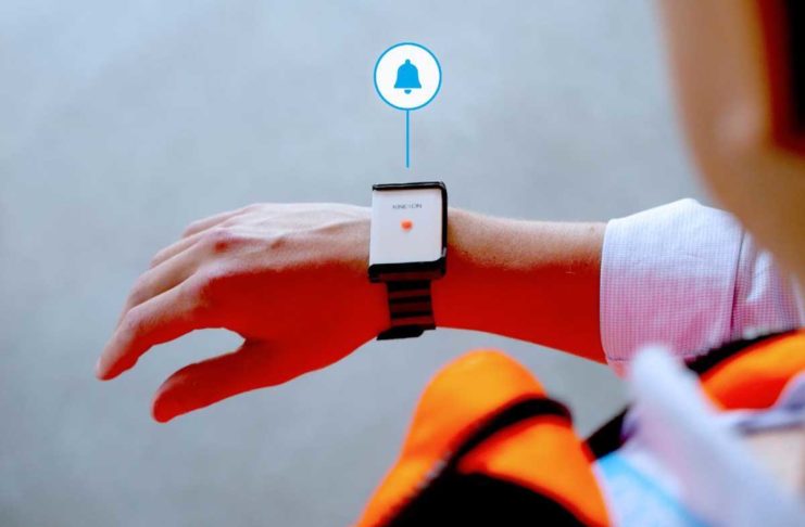 Coronavirus: SafeZone è un cinturino per il distanziamento sociale