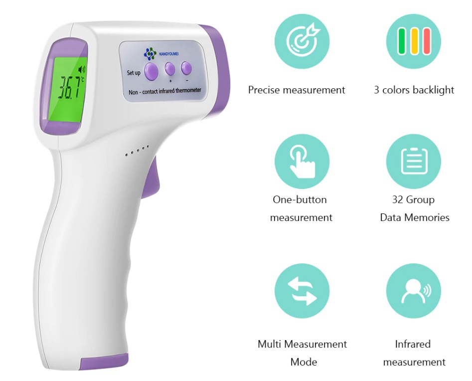 Termometro a pistola contactless, tanti modelli in offerta a partire da 24 euro