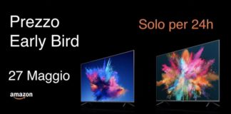 Super offerta TV XIAOMI 55” e 43” su Amazon solo per il 27 Maggio 