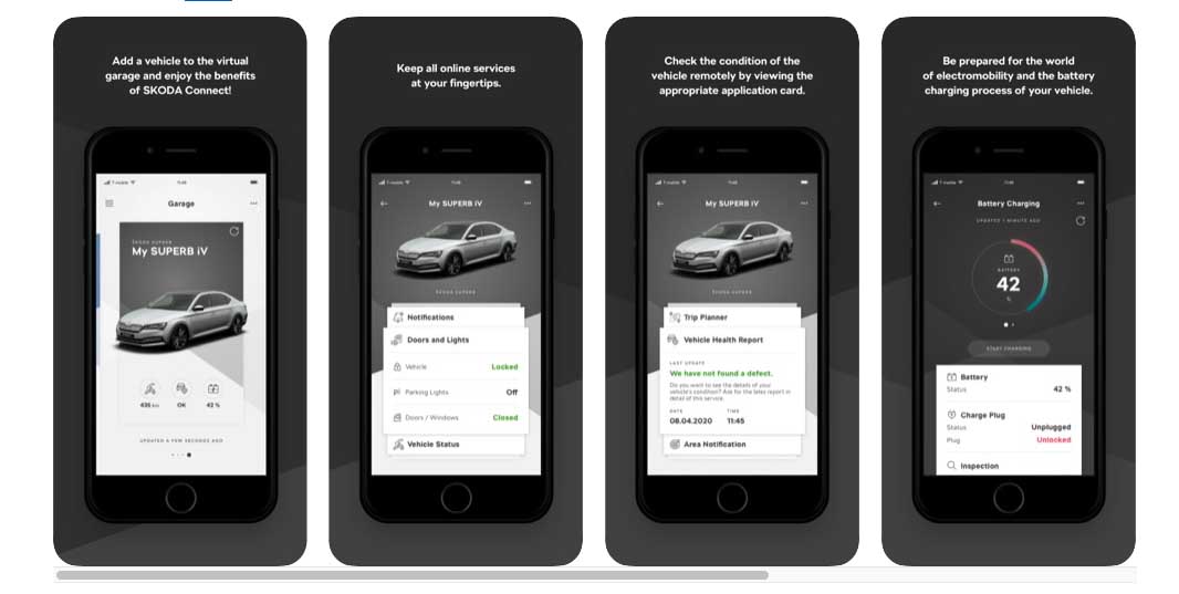Con la nuova Skoda Connect, due app in una per gli utenti Skoda