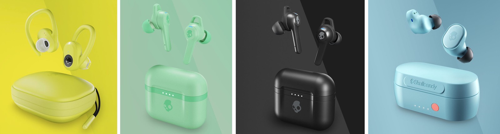 I nuovi auricolari Skullcandy sono tracciabili con Tile