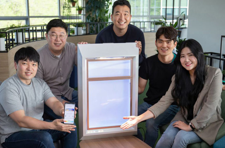 SunnyFive è una finestra di Samsung con aspetto estetico e benefici della luce naturale