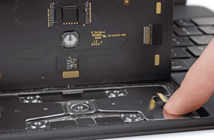 iFixit ha smontato il trackpad della Magic Keyboard per iPad Pro