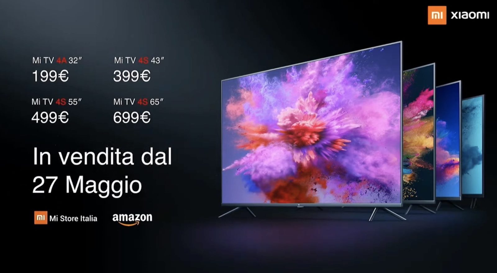 Super offerta TV XIAOMI 55” e 43” su Amazon solo per il 27 Maggio 
