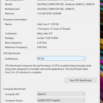 Recensione Notebook Asus ZenBook Duo UX481F