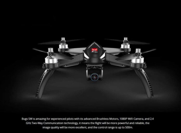 MJX Bugs 5W B5W, al prezzo più basso su eBay il drone con motori brushless: oggi a 158,98 euro