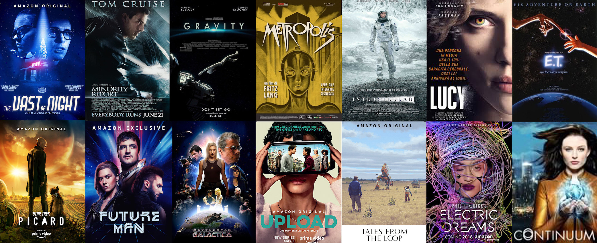 La fantascienza protagonista su Amazon Prime Video