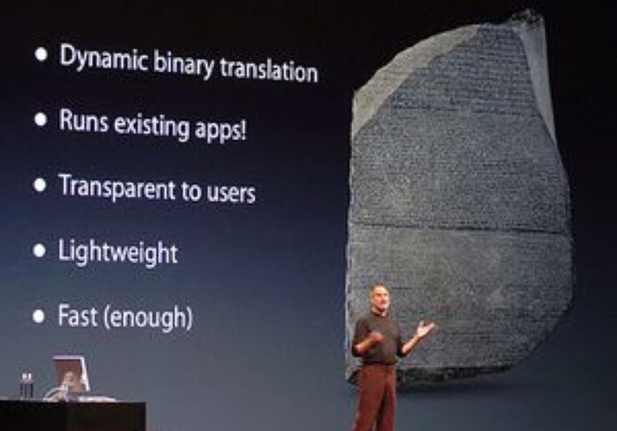 Apple Rosetta, l’emulatore potrebbe tornare alla WWDC20
