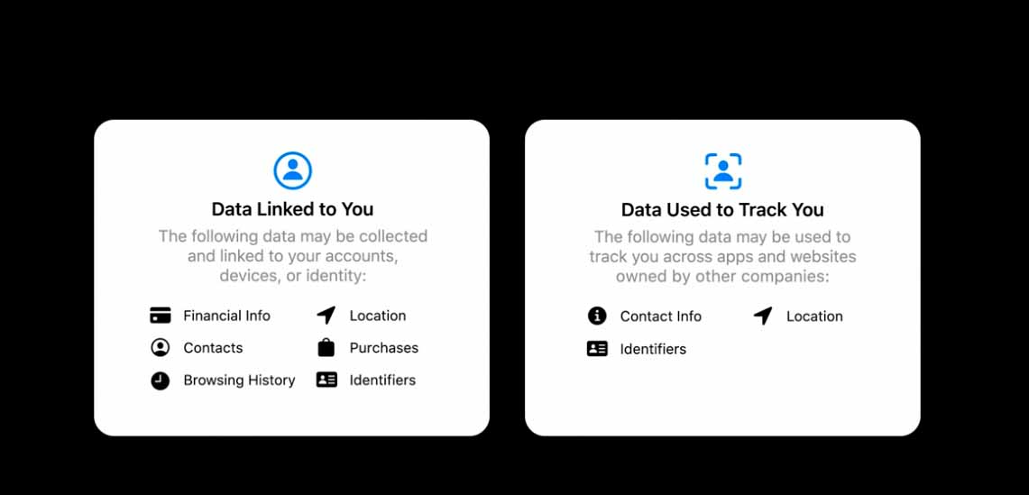 Apple, per ogni app si potranno conoscere dettagli sulla privacy tipo “tabella nutrizionale”