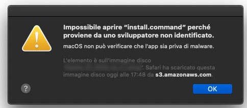 Un malware per Mac tenta una nuova tattica per bypassare la sicurezza di macOS Catalina