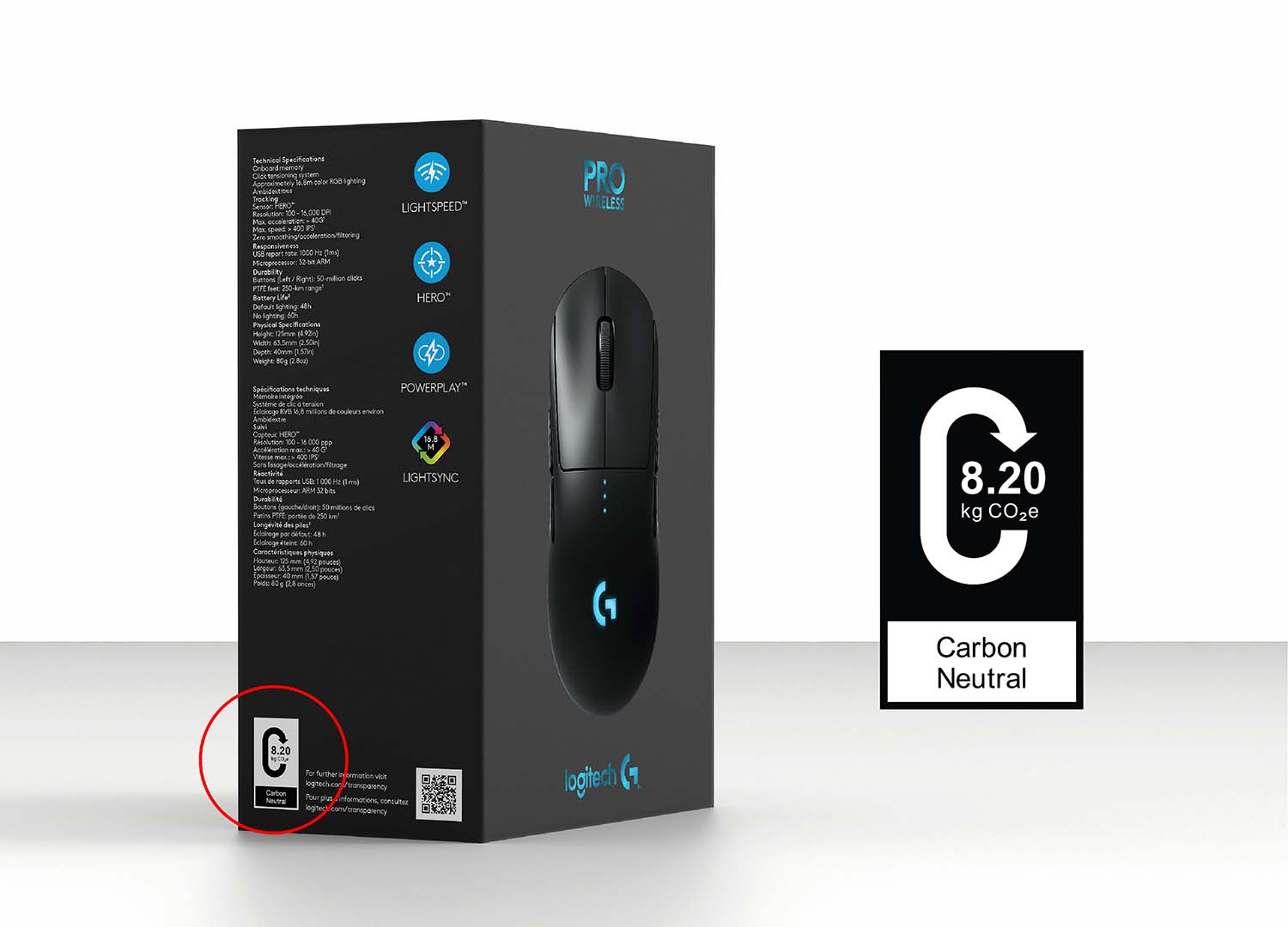 Logitech indicherà la Carbon Footprint su ogni prodotto Logitech indicherà la Carbon Footprint su ogni prodotto
