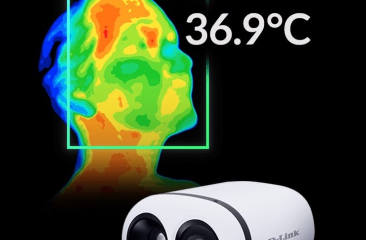 Coronavirus sotto controllo con la telecamera termografica D-Link DCS-9500T