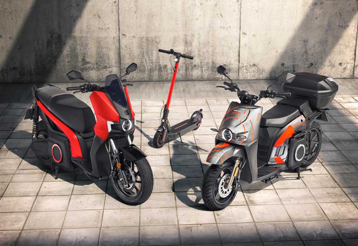 MÓ eScooter 125 e MÓ eKickScooter 65, nuovi scooter SEAT per la mobilità urbana