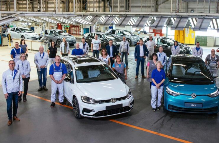 La fabbrica Volkswagen di Zwickau produrrà solo auto elettriche