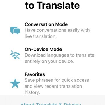 Traduci, l’app di Apple che potenzia le conversazioni su iOS 14