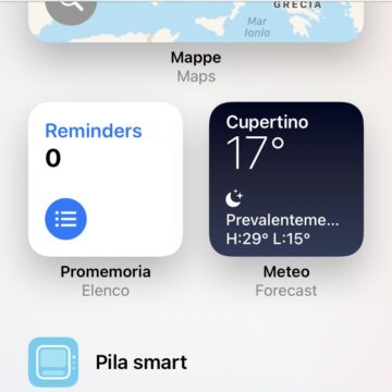 Come aggiungere i widget tra le app nella schermata principale di iPhone con iOS 14
