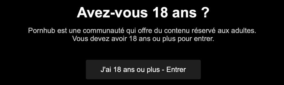 In Francia bisognerà dimostrare di essere maggiorenni per accedere a siti per adulti