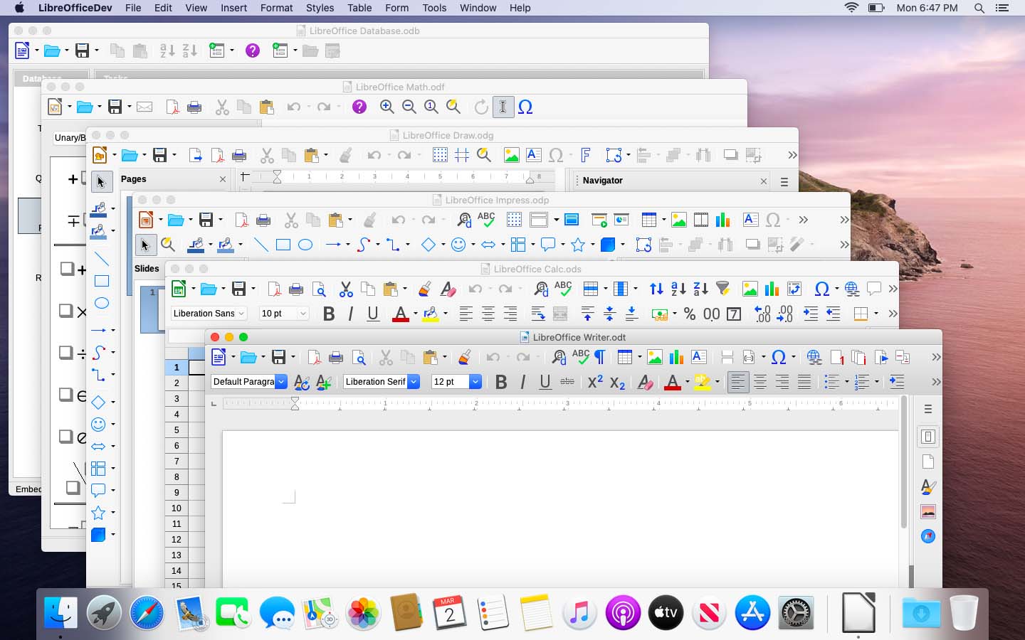LibreOffice 7, disponibile la beta per Mac e PC con un nuovo look per macOS