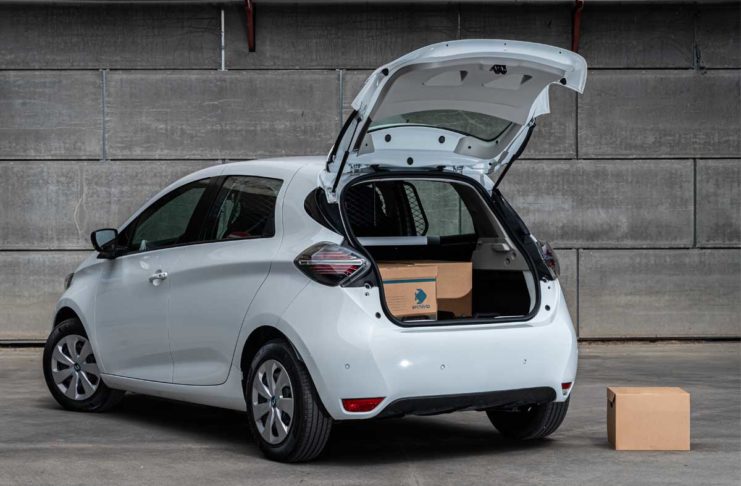 Nuova ZOE Van per la logistica a zero emissioni