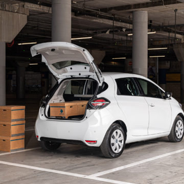 Nuova ZOE Van per la logistica a zero emissioni