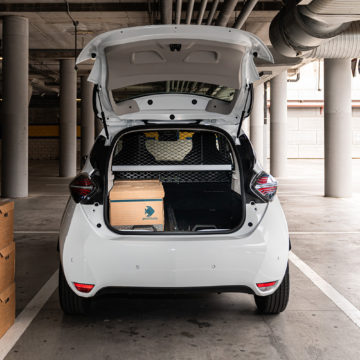 Nuova ZOE Van per la logistica a zero emissioni