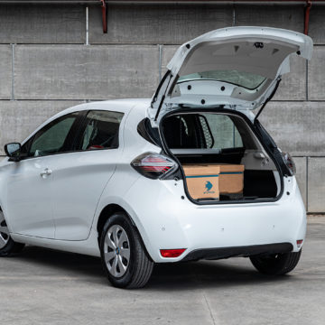 Nuova ZOE Van per la logistica a zero emissioni