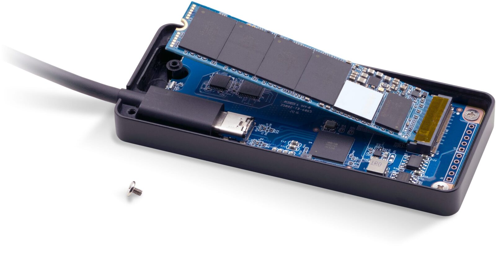 OWC Envoy Express è un astuccio Thunderbolt 3 per unità SSD NVME OWC Envoy Express è un astuccio Thunderbolt 3 per unità SSD NVME