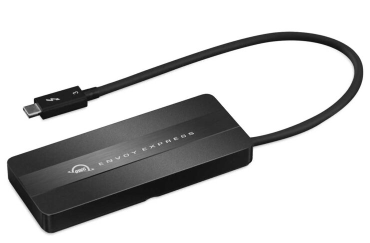 OWC Envoy Express è un astuccio Thunderbolt 3 per unità SSD NVME