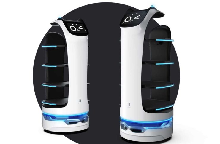 I robot di Pudu Robotics per i servizi di consegna senza contatto negli ospedali e non solo