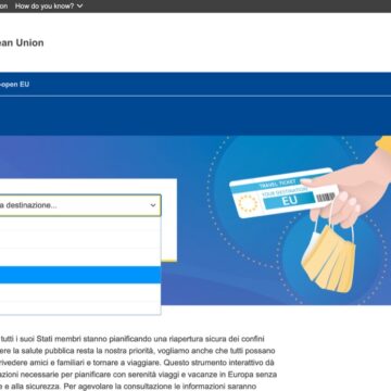 Vacanze 2020, l’app UE per tornare a viaggiare in sicurezza