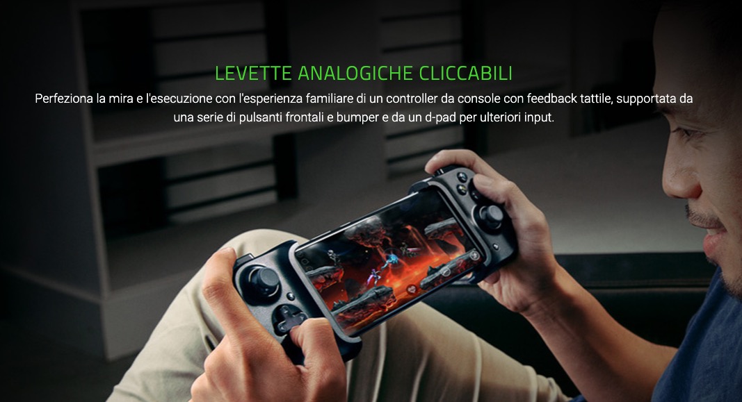 Kishi di Razer trasforma gli smartphone in stile Nintendo Switch