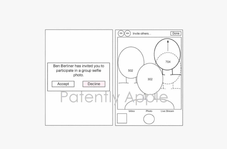 In un brevetto di Apple i “selfie di gruppo sintetici”