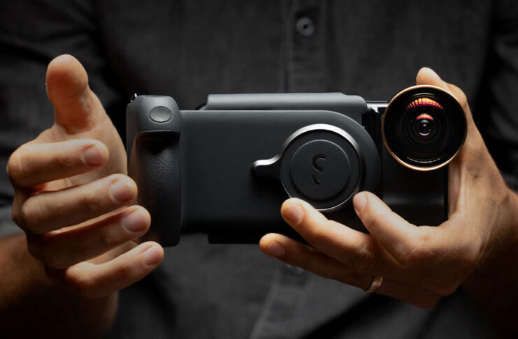 ShiftCam ProGripm su Kickstarter il kit per scattere foto professionali con iPhone e Android