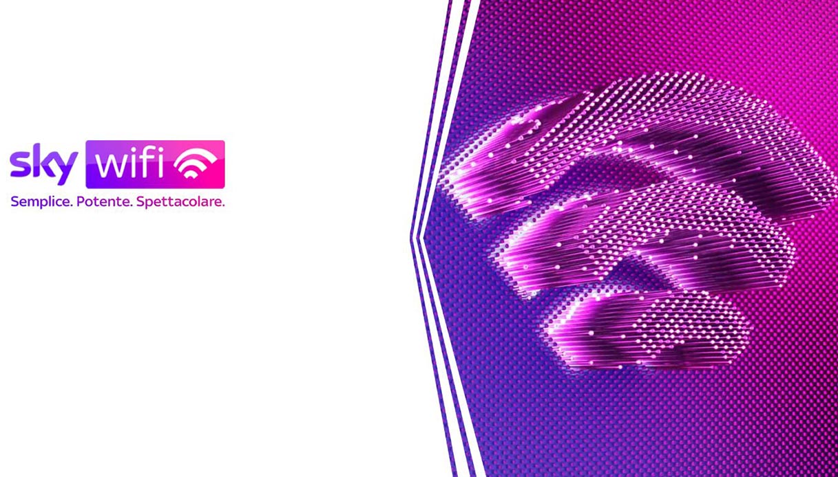 Sky WiFi, arriva la Fibra di Sky a partire da 29.90 euro al mese