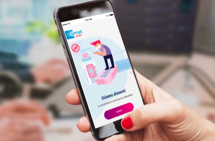 “Costanza” è l’app per la distanza da abbinare a un badge o braccialetto
