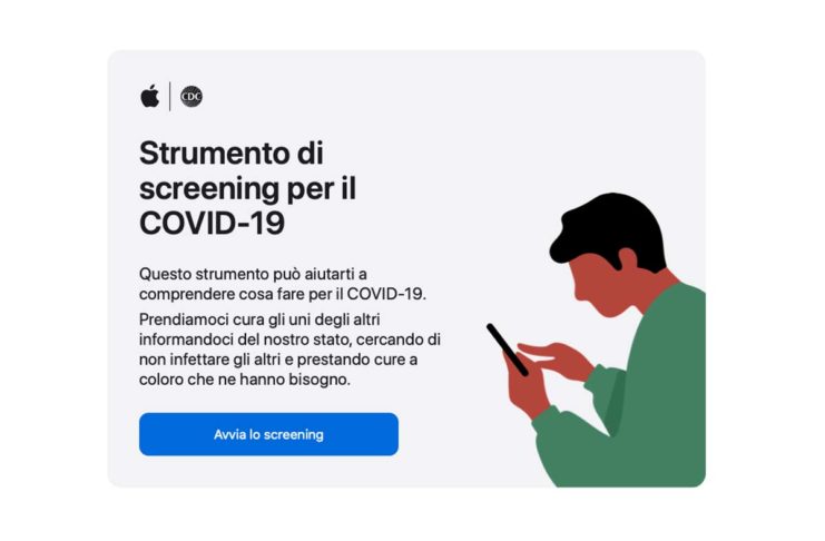 Apple ha aggiornato i suoi tool di screening per il COVID‑19