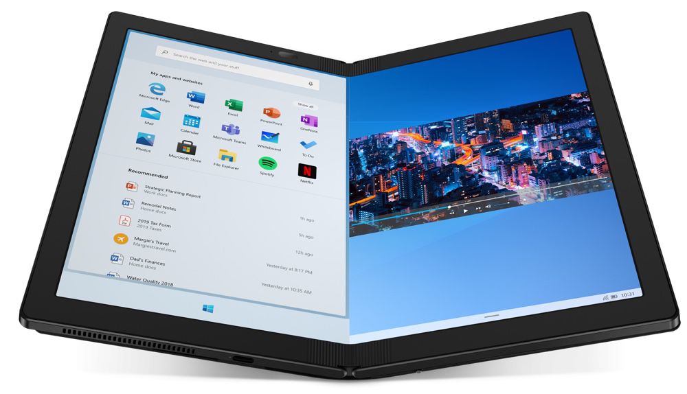 Intel ha presentato i processori Lakefield per dispositici con schermi pieghevoli e Dual Screen
