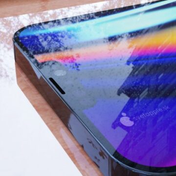 Come sarebbe iPhone 12 in blu navy e stile iPhone 4