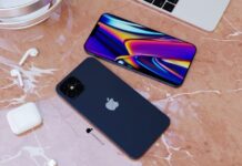 Come sarebbe iPhone 12 in blu navy e stile iPhone 4