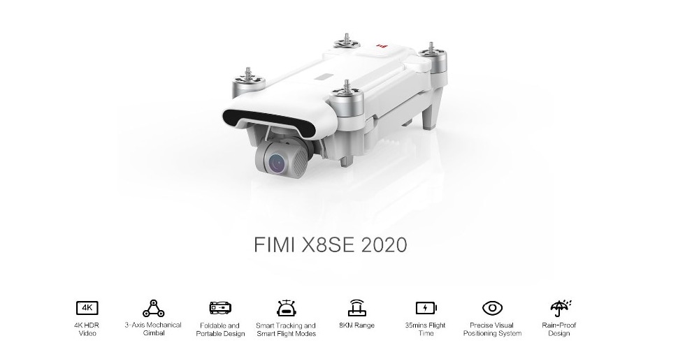Offerta per il nuovo drone FIMI X8SE 2020, adesso a solo 430 euro