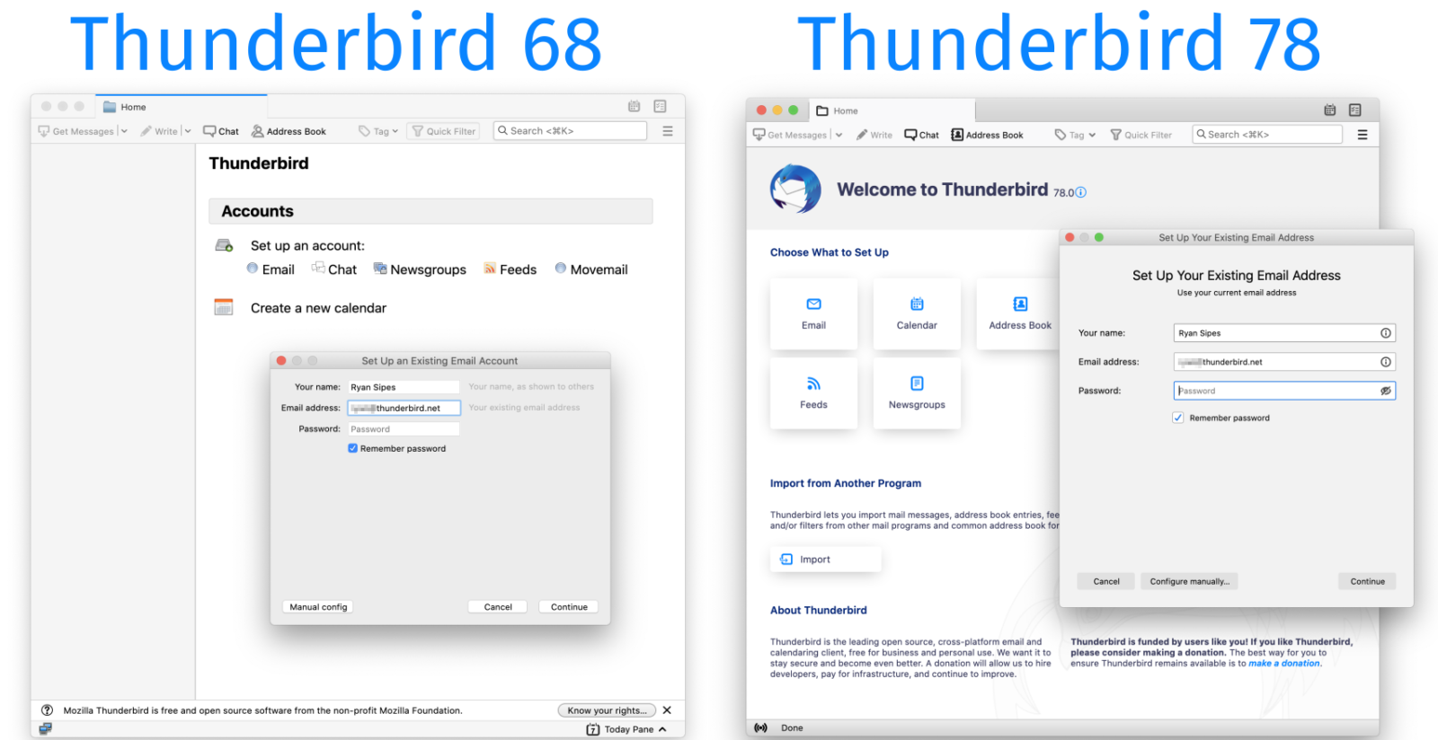Mozilla Thunderbird 78 è più moderno e vanta varie novità
