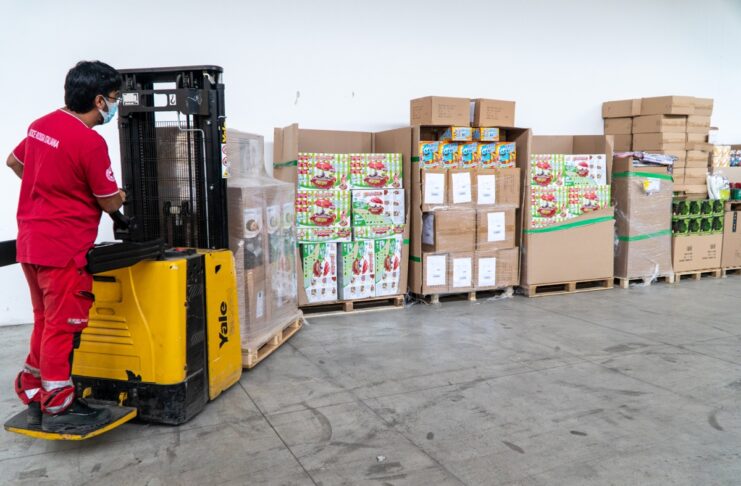 Amazon inizia le donazione alla Croce Rossa Italiana