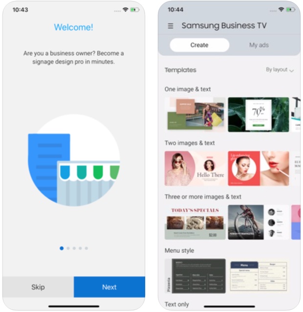 Samsung BET-H, i TV per attività commerciali e piccoli esercenti