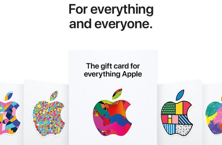 Nuove carte regalo Apple uniche per software e hardware, sembrano dei collezionabili