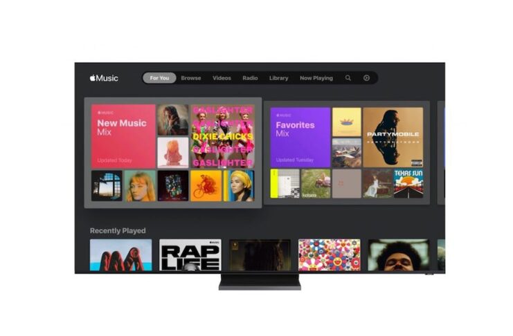 Samsung trasforma le sue smart TV in una macchina da karaoke con i testi musicali di Apple Music