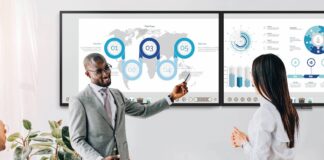 BenQ DuoBoard è la lavagna aziendale all-in-one UHD 4K con schermo antibatterico