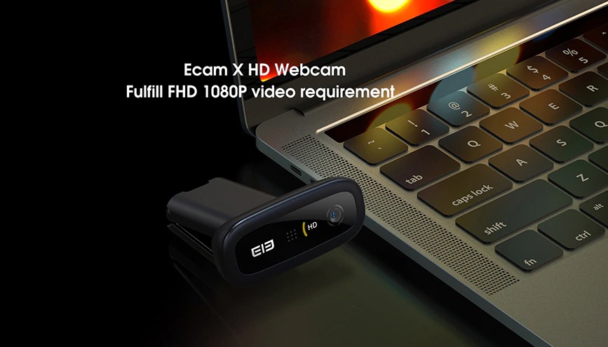 Elephone Ecam X 1080P, bastano 13 euro per essere pronti a video riunioni e smart working