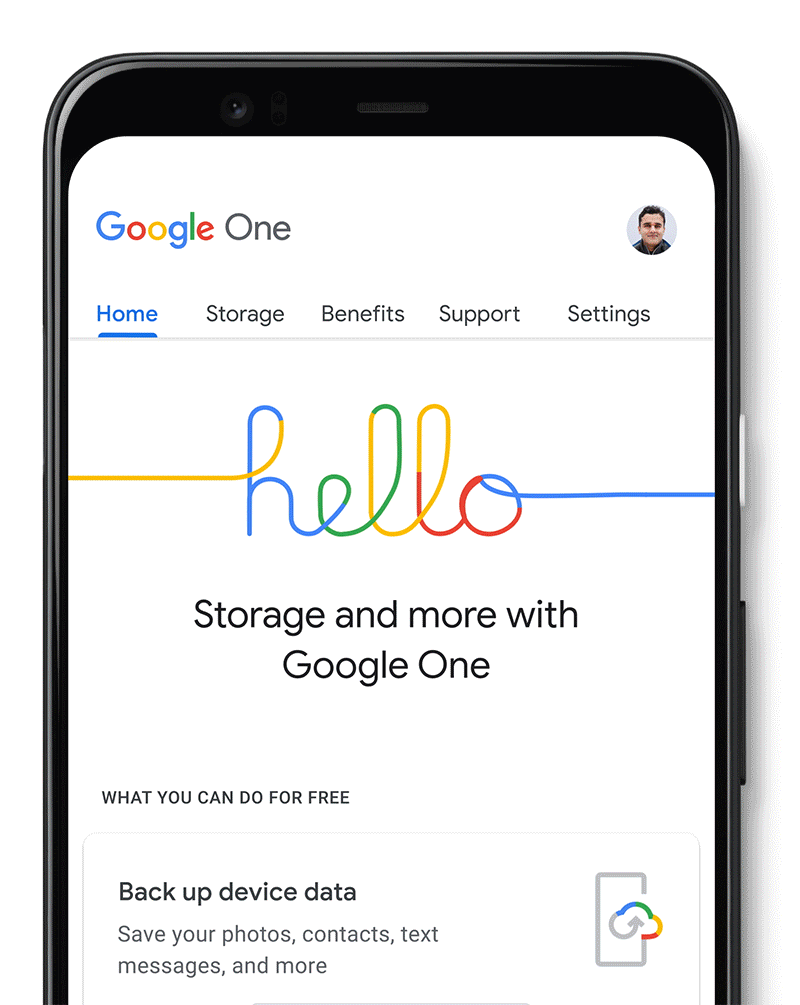 Google One per backup del telefono e gestione degli archivi arriva su iOS